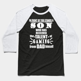 Gamen E-Sports Gift Teenager Boy E-Sports Baseball T-Shirt